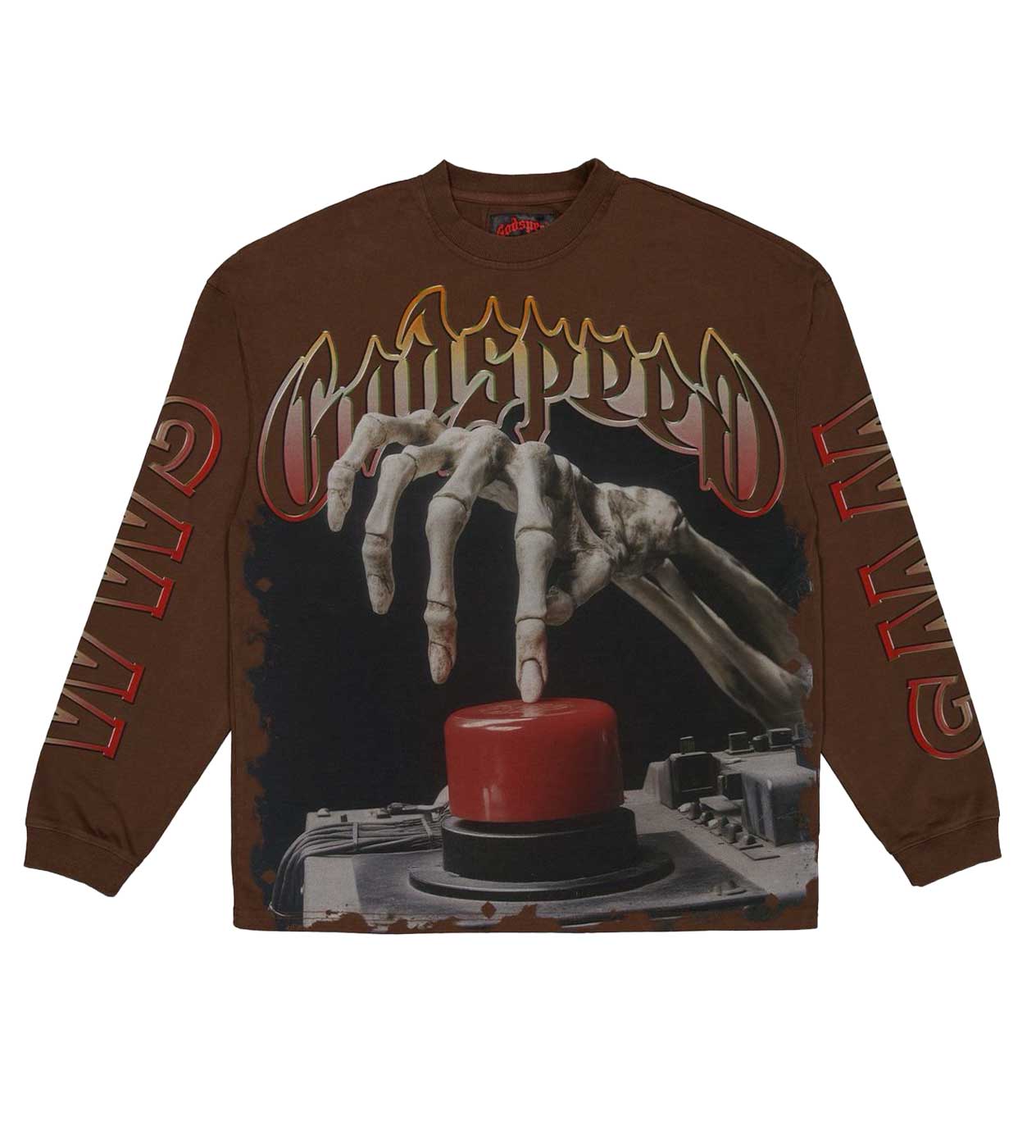 Godspeed Detonator Long Sleeve Tee Brown