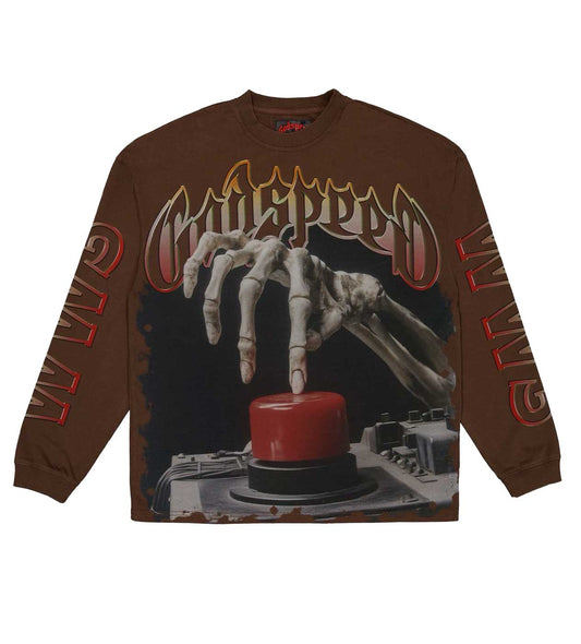 Godspeed Detonator Long Sleeve Tee Brown