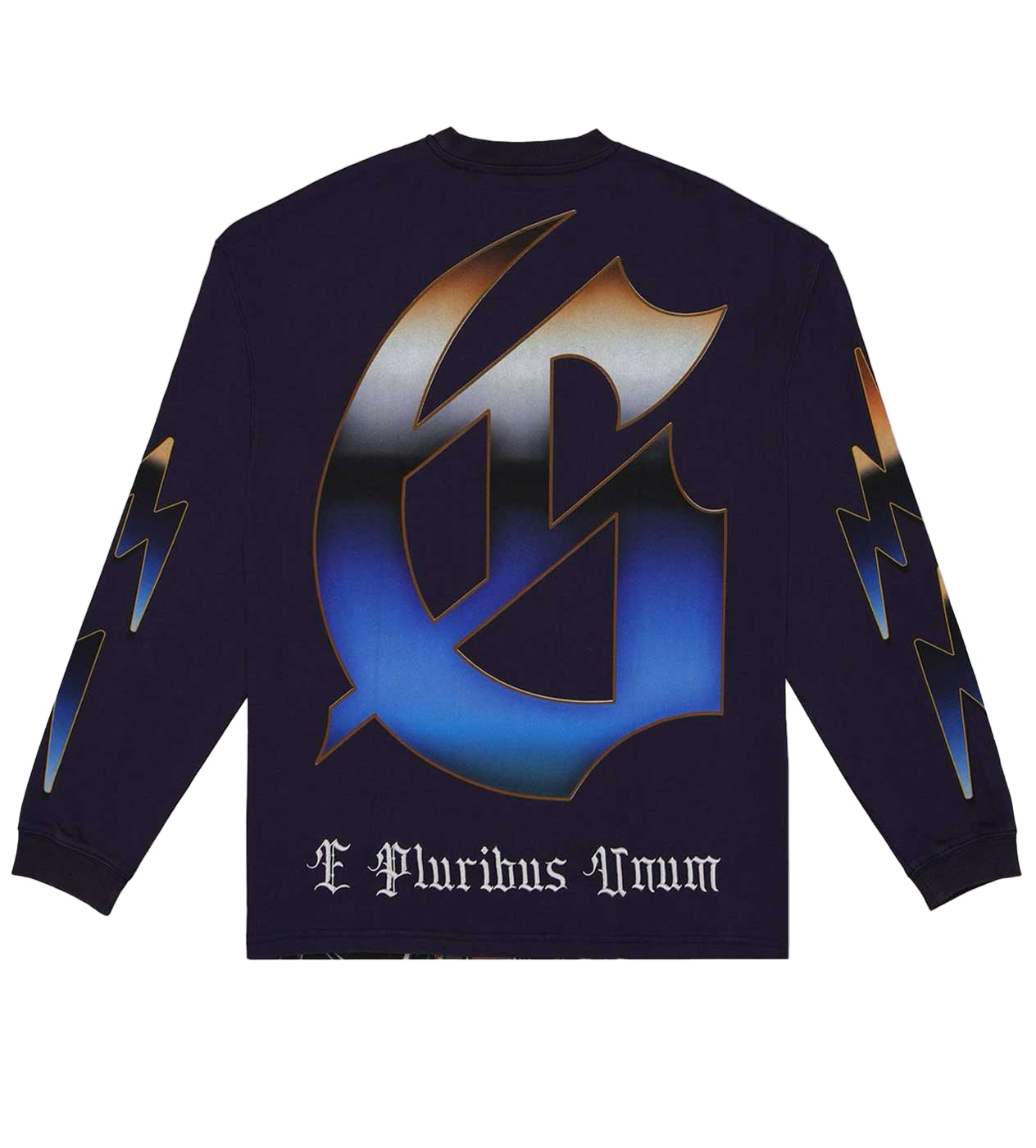 Godspeed Sputnik Moment Long Sleeve Tee Navy