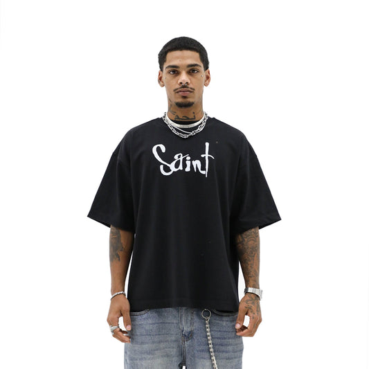 Heights District Arch Angel Tee Black
