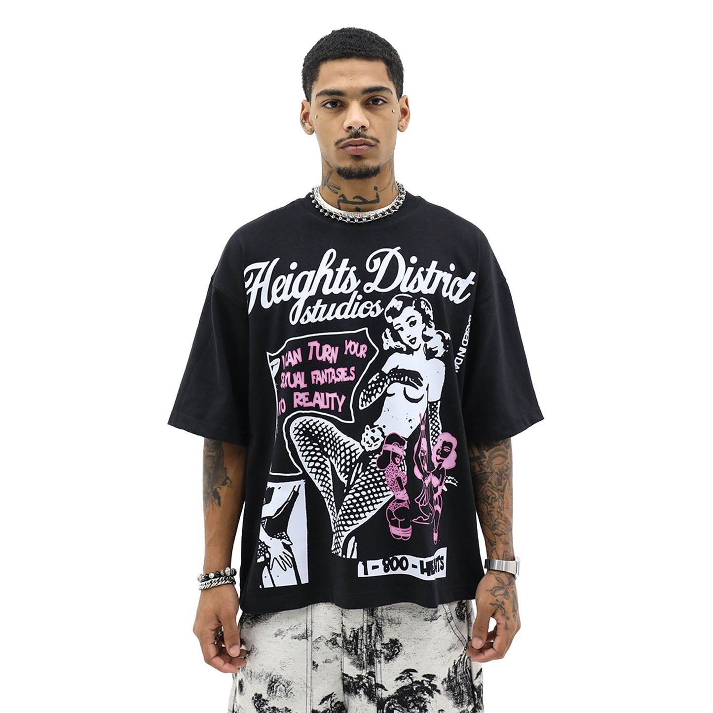 Heights District Sexual Fantasy Tee Black