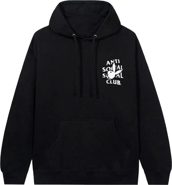 Anti Social Social Club Playboy Hoodie Black