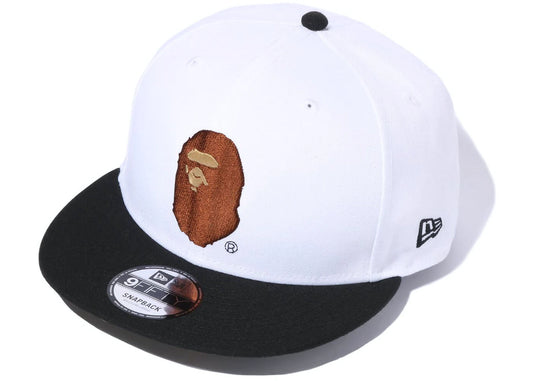 BAPE Big Head White SnapBack Hat