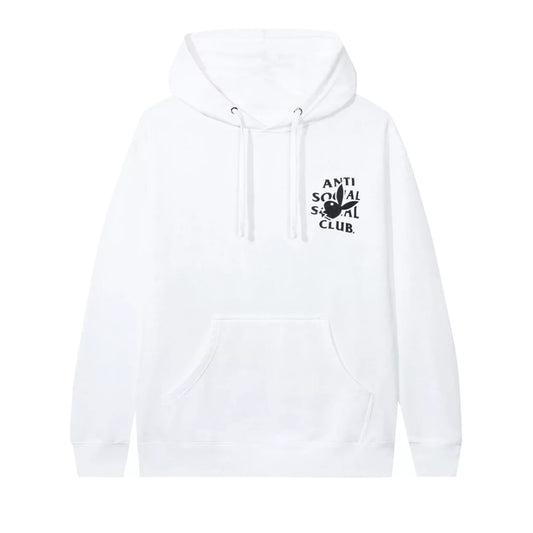 Anti Social Social Club Playboy Hoodie White
