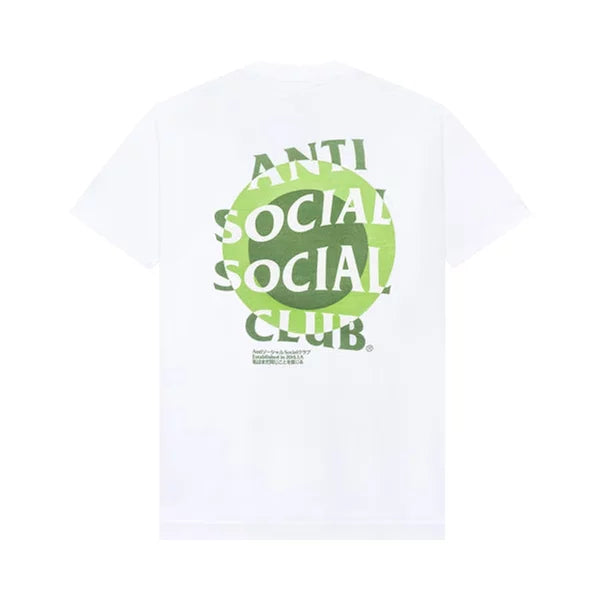 Anti Social Social Club Green Impatient Tee White