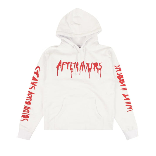 After Hours Vlone Hoodie White