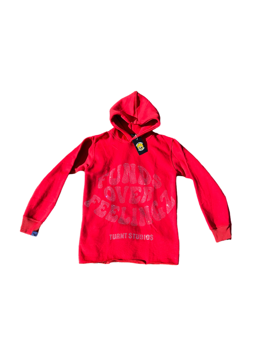 Turnt Studioz Funds Hoodie Red