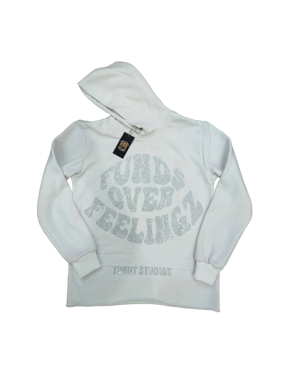 Turnt Studioz Funds Hoodie White