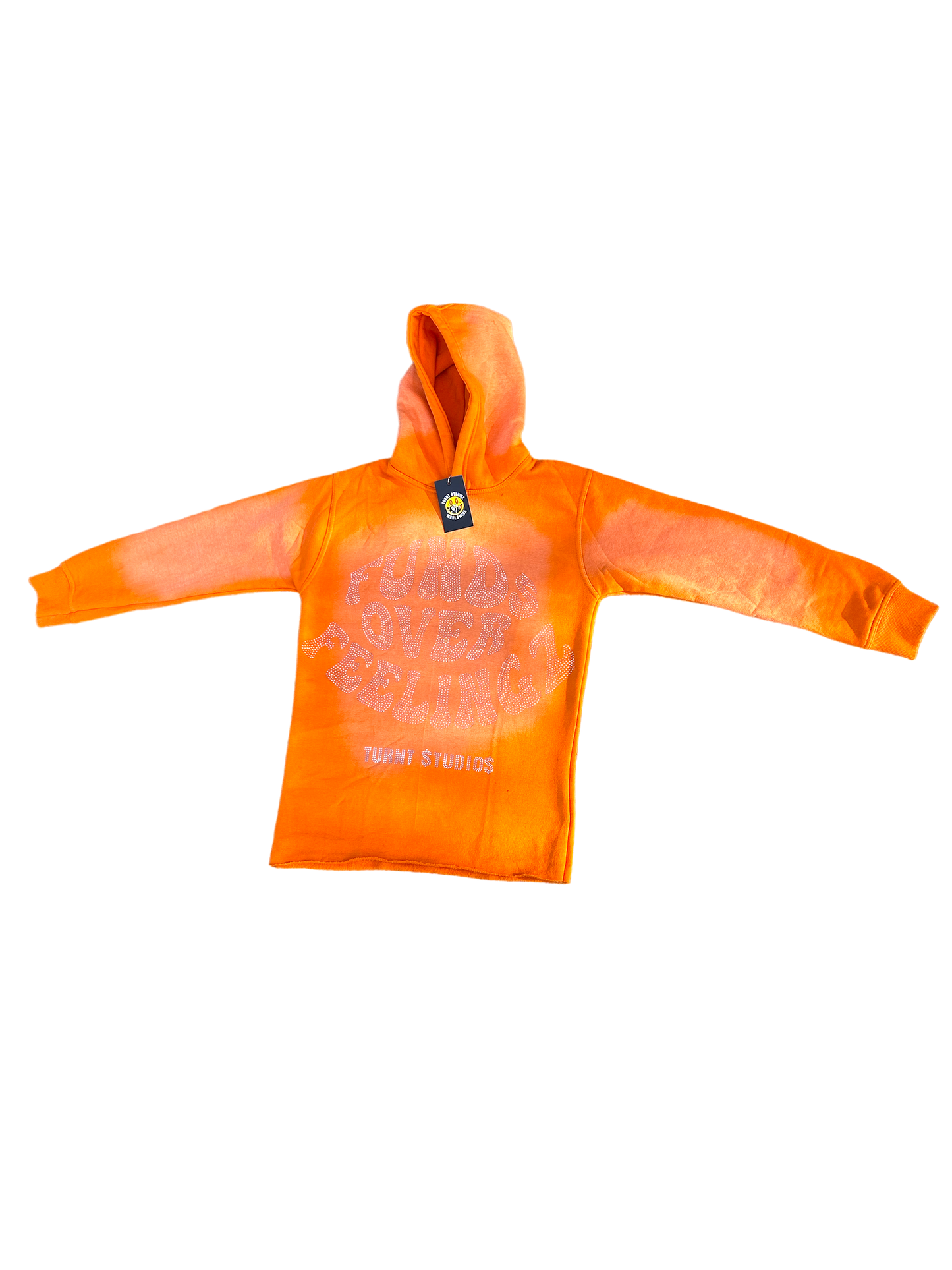 Turnt Studioz Funds Hoodie Orange