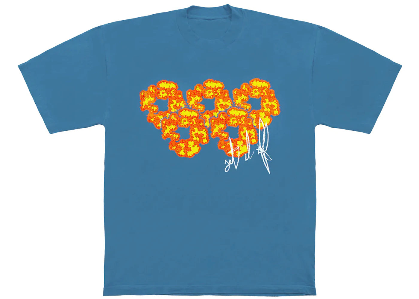 Denim Tears Offset Set It Off Tee Blue