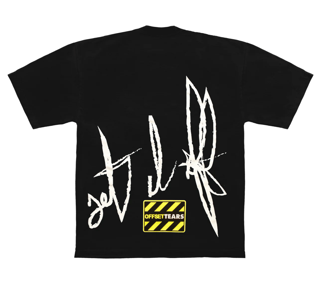 Denim Tears Offset Set It Off Tee Black
