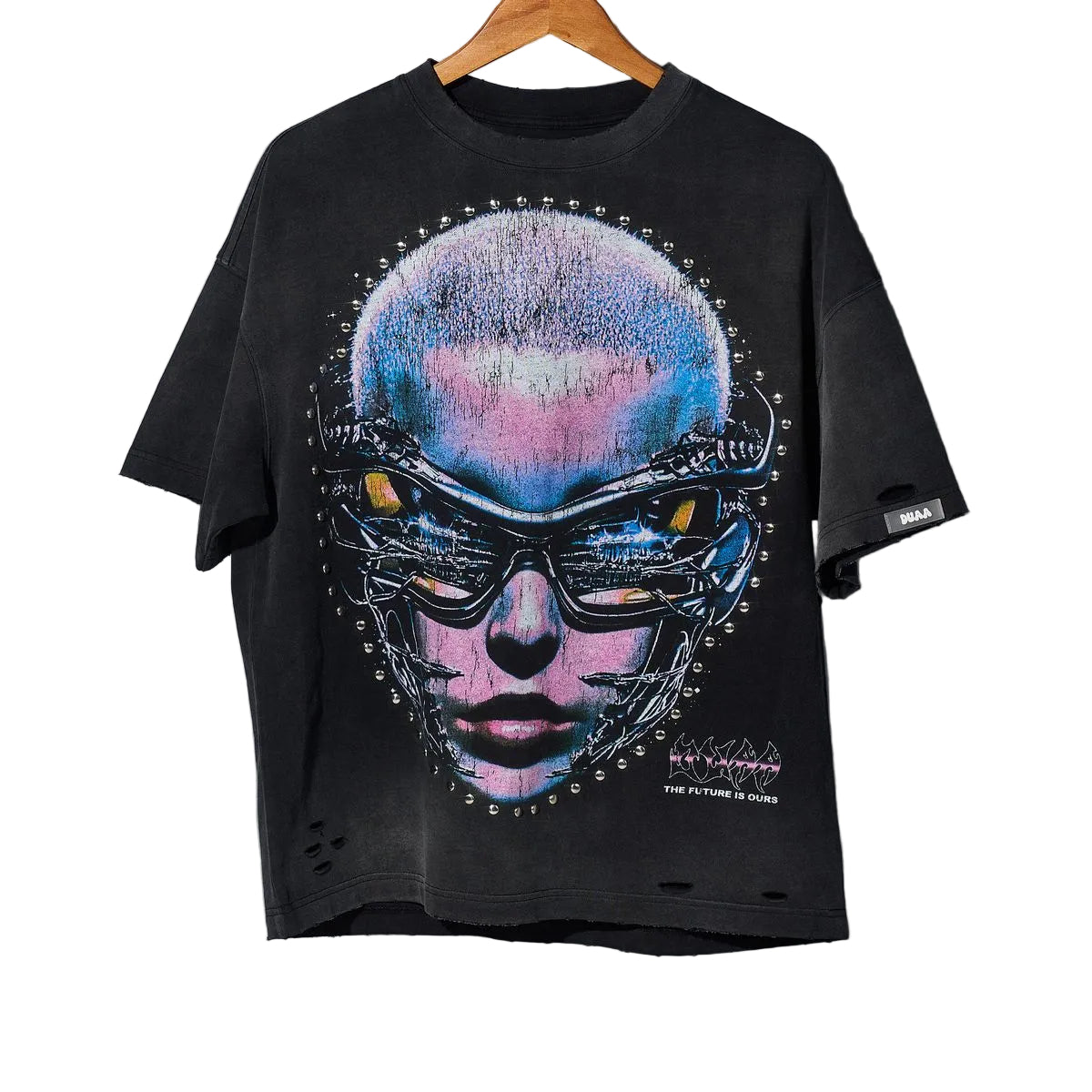 DUAA Futuristic Element Tee Black