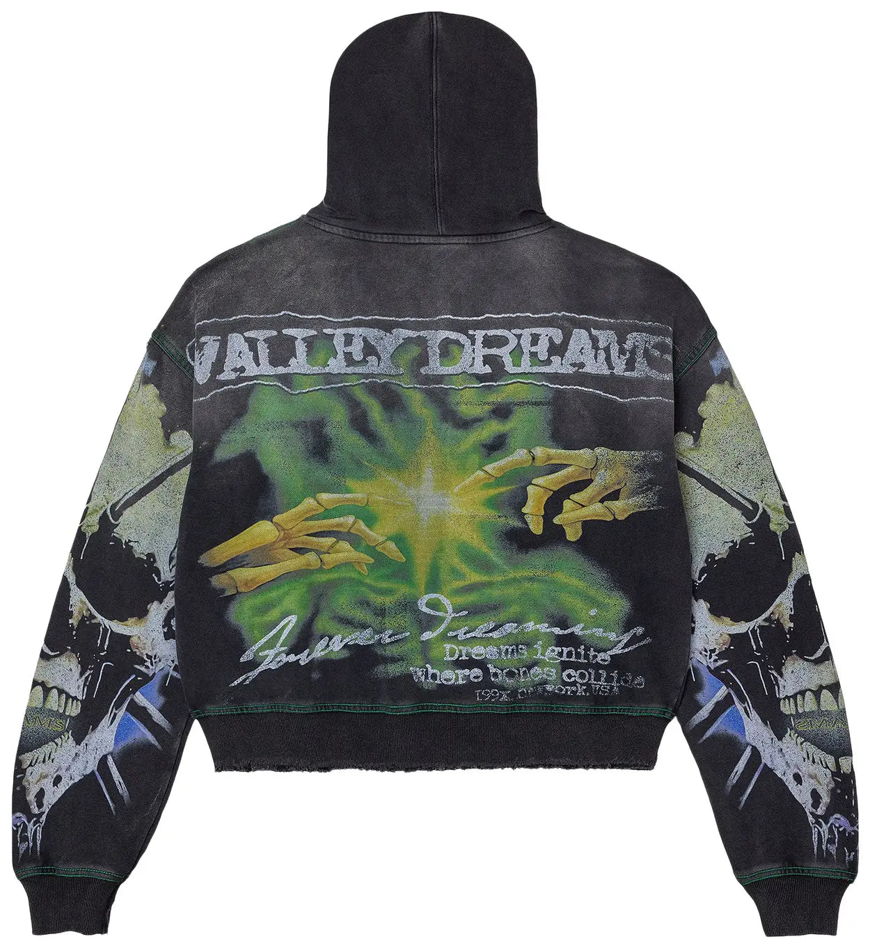 VALE Forever Gravedigger Zip Up Hoodie Black