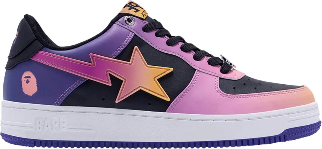 A Bathing Ape Bape Sta Purple Gradation