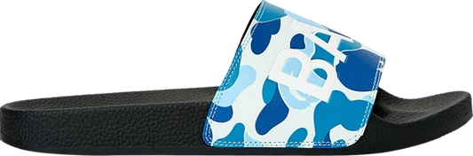 A Bathing Ape Blue Camo Slide