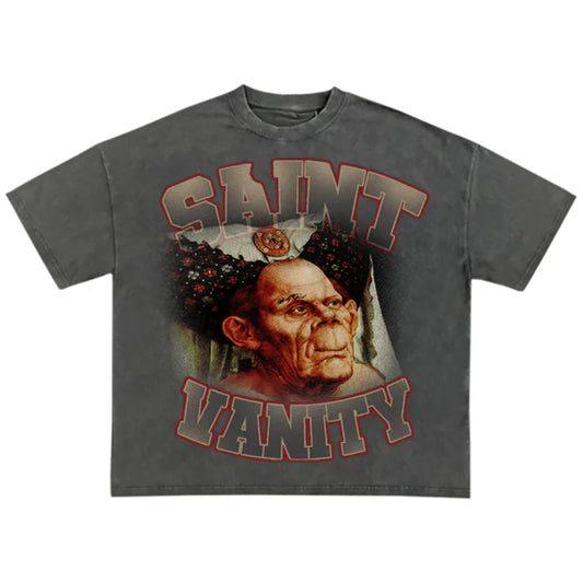 Saint Vanity Grandpa Tee Grey