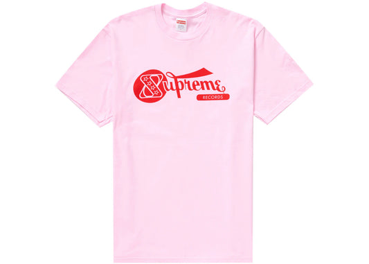 Supreme Records Tee Pink
