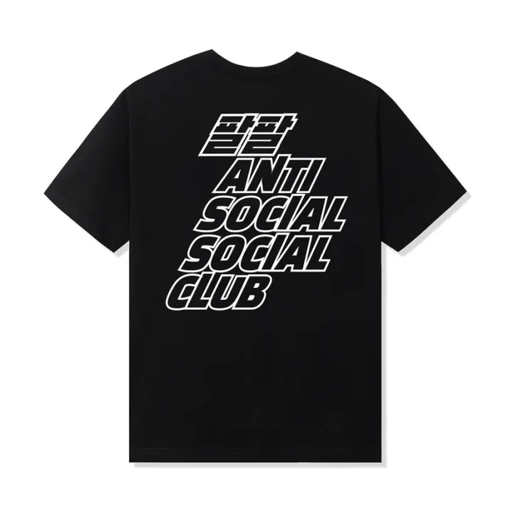 Anti Social Social Club Midnight Club Tee Black