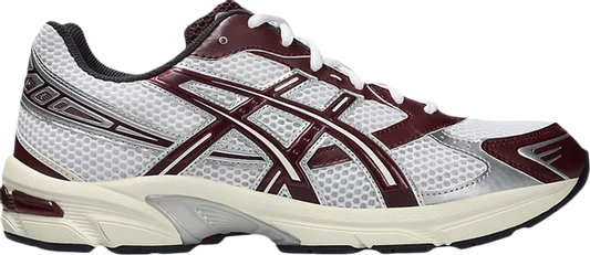 ASICS Gel-1130 White Maroon Banner