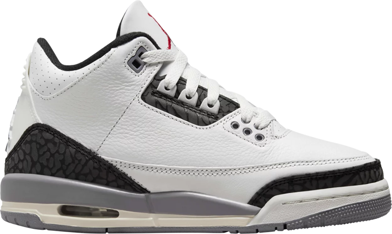 Jordan 3 Retro Cement Grey (GS)