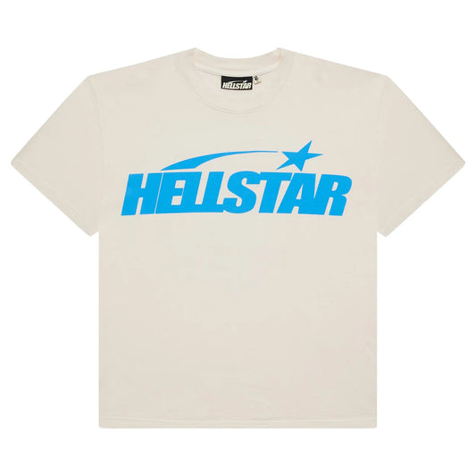 Hellstar Classic Tee (Regular Print) Blue White