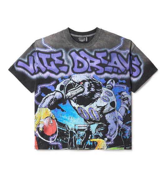 Vale Forever Ravens Tee Vintage Black