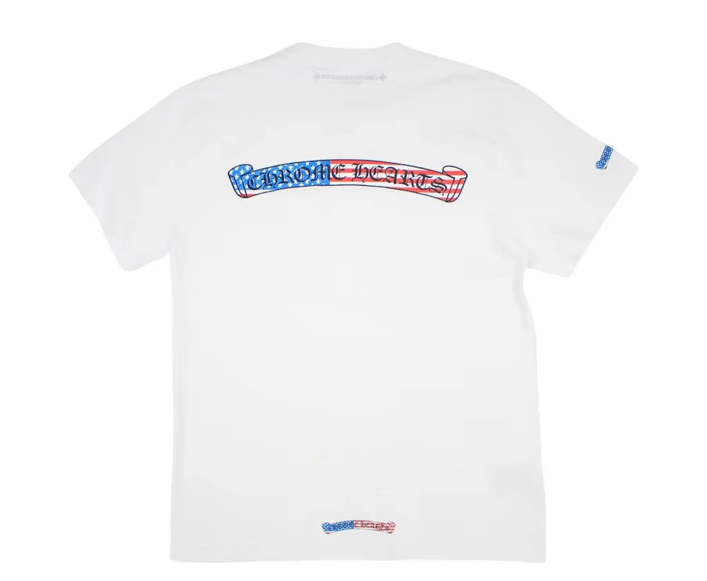 Chrome Hearts Matty Boy America Tee White