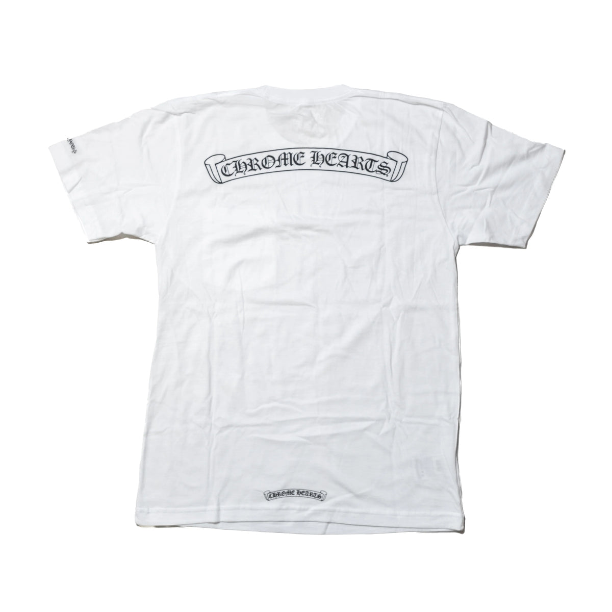 Chrome Hearts Scroll Logo Tee White