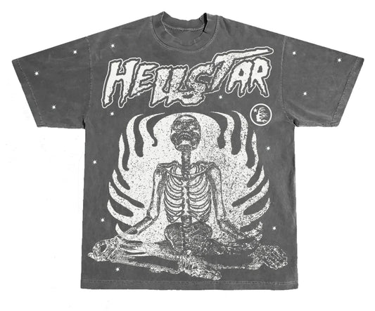 Hellstar Studios Inner Peace Tee Grey