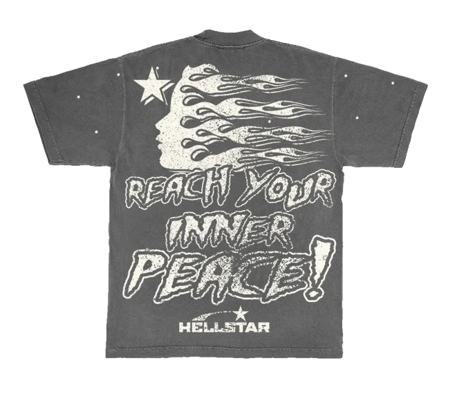 Hellstar Studios Inner Peace Tee Grey