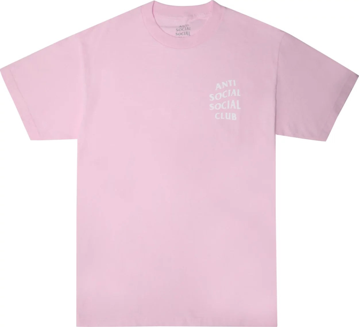 Anti Social Social Club Logo Tee Pink