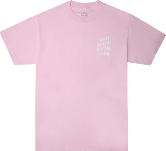 Anti Social Social Club Logo Tee Pink