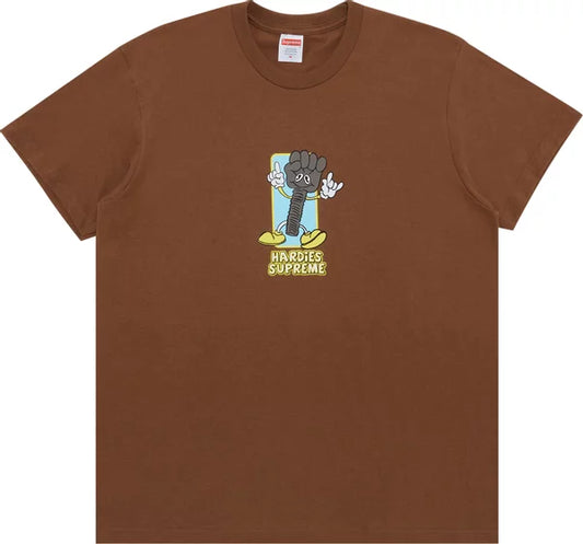 Supreme Bolt Tee Brown