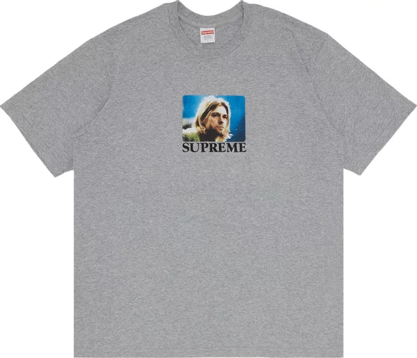 Supreme Kurt Cobain Tee Heather Grey