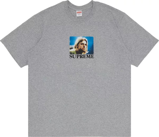 Supreme Kurt Cobain Tee Heather Grey
