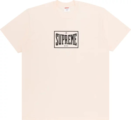 Supreme Warm Up Tee Pale Pink