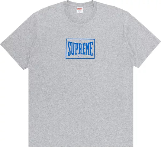 Supreme Warm Up Tee Heather Grey