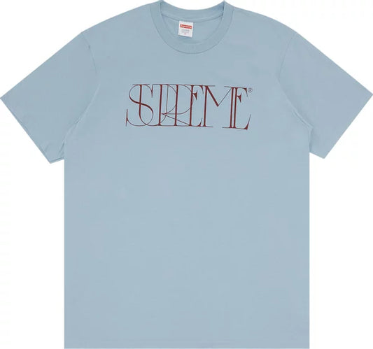 Supreme Trademark Tee Dusty Blue