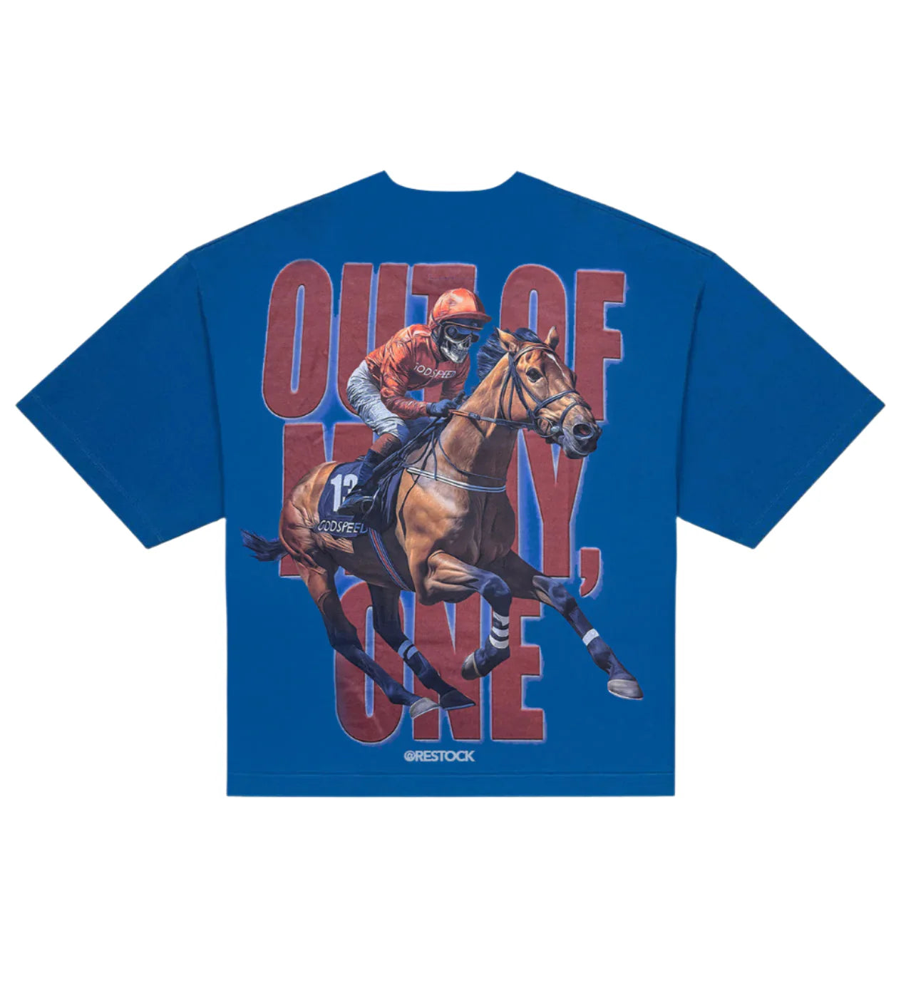 Godspeed Thoroughbred Tee Royal Blue