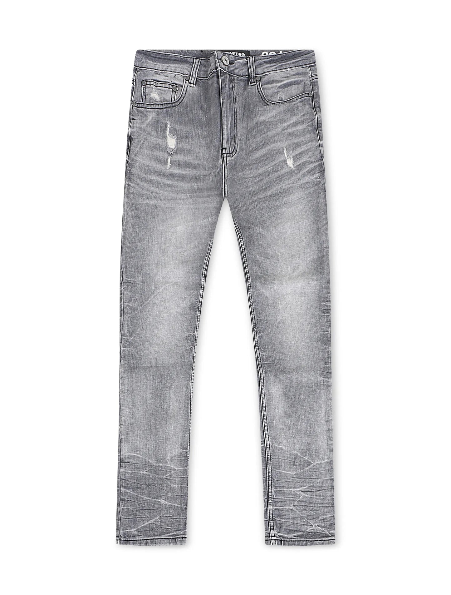 SERENEDE Titan Fitted Jeans Grey