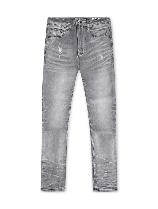 SERENEDE Titan Fitted Jeans Grey