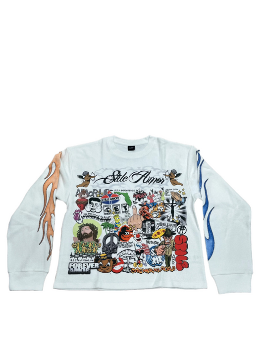 Stile Amor UNRELEASED Thermal Long Sleeve White