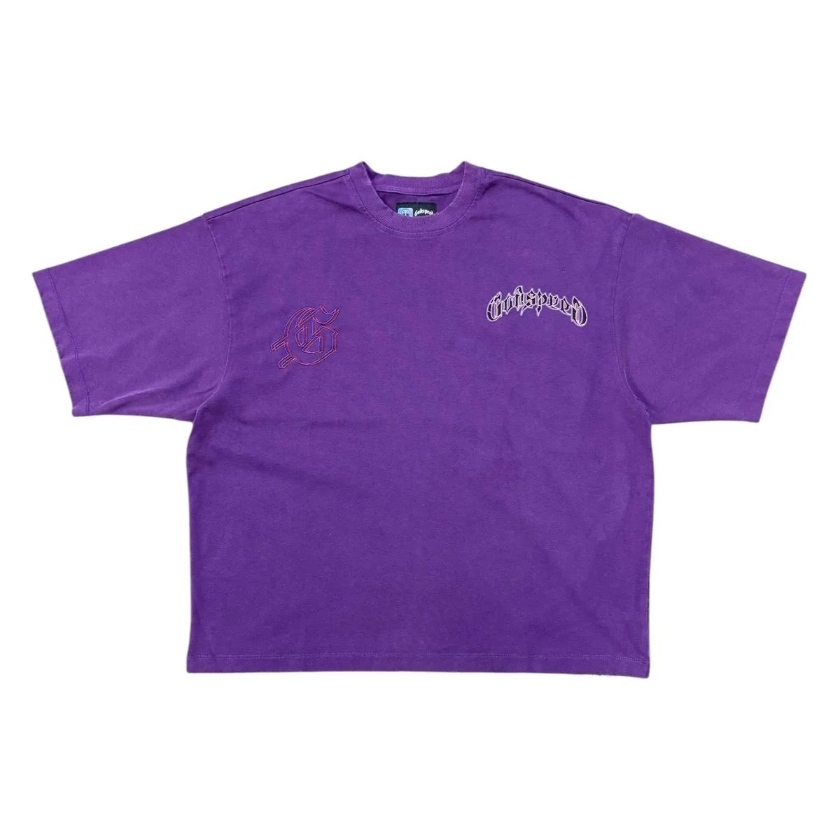 Godspeed GSPD Run Club Tee Grape Purple