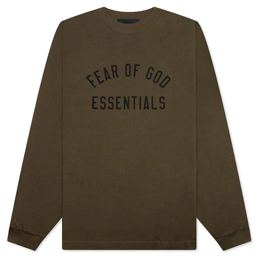 Fear of God Essentials Long Sleeve Tee Olive
