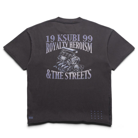 Ksubi Engine Ekcess Tee Charcoal