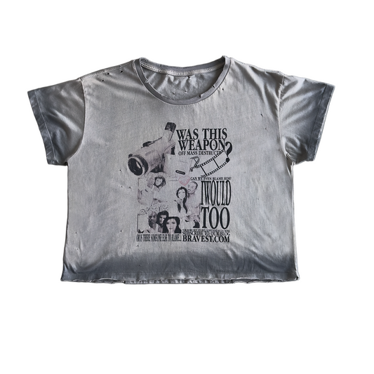 Bravest Studios Camcorder Tee Vintage Grey