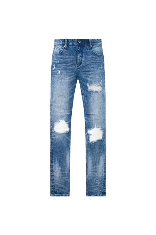 RTA Clayton Medium Wash Distressed Blue Jeans
