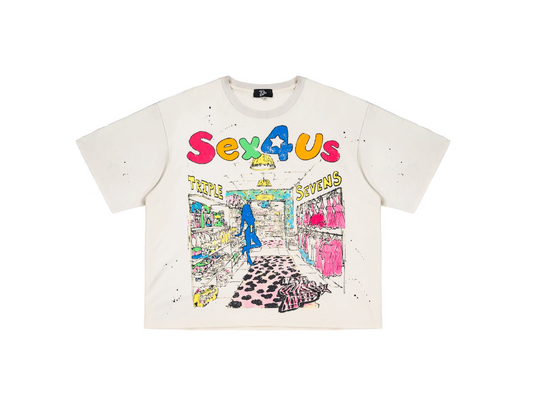 Triple Sevens Toy Sale Tee White