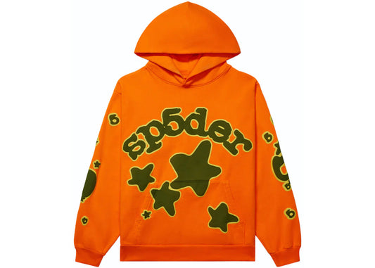 SP5DER Beluga Hoodie Orange