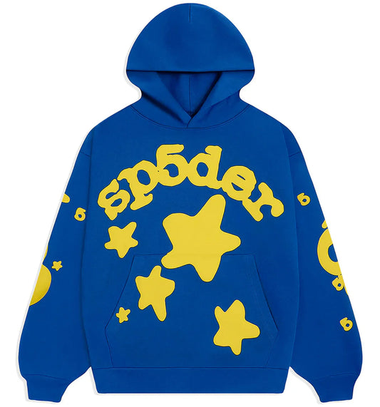 SP5DER Beluga Hoodie TC Blue
